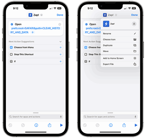 How to clear Safari chaches